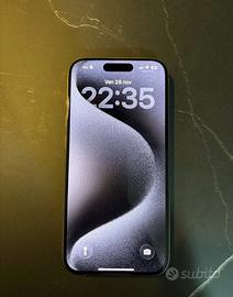 iPhone 15 pro 256 gb titanio naturale