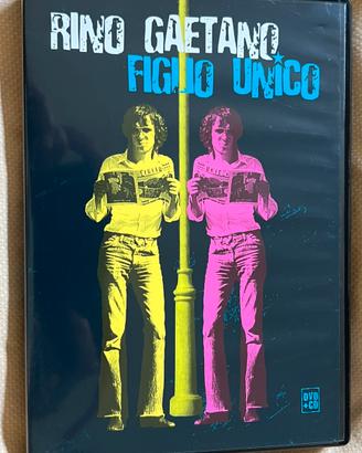 RINO GAETANO “FIGLIO UNICO” coganetto CD e DVD