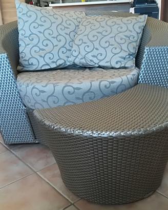 Poltrona da esterno Dedon