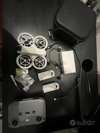 DJI Neo completo,RC-N3, 2 batterie,hub di ricarica