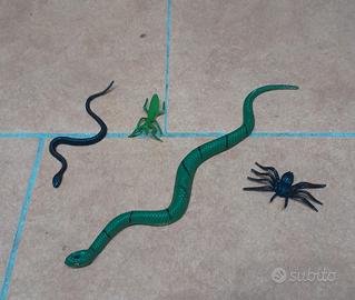 Animali e insetti per scherzi / halloween plastica