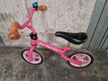Bicicletta bambina senza pedali