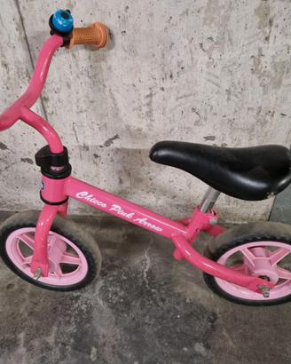 Bicicletta bambina senza pedali