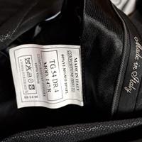 abito sposo nero matrimonio camicia e gemelli