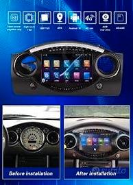 Navigatore mini r53 r50 android 11 carplay