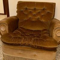 Salotto anni '70: Divano 3 posti + Poltrona