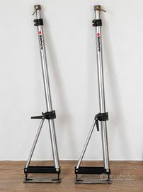  2 stativi Manfrotto telescopici