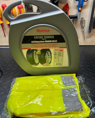 Catene da Neve Rhütten + Gilet Alta Visibilità