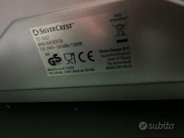 Forno elettrico Silver crest