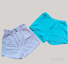 Set 2 shorts da ragazzine 12 a 14 anni.  Set 5 €