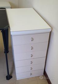 mobiletto con mensola /cassettiera