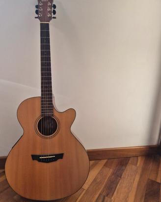 chitarra acustica elettrificata