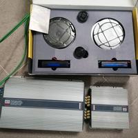 Impianto stereo auto con subwoofer hertz