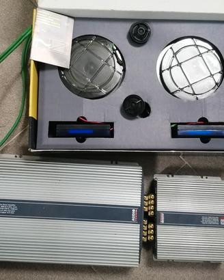 Impianto stereo auto con subwoofer hertz