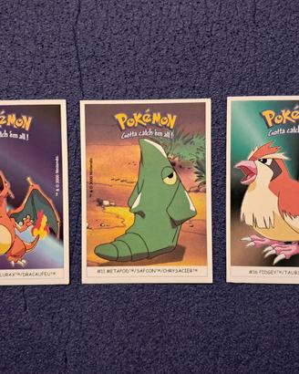 Pokemon - Dunkin Boomer Card 2000 - 3 carte