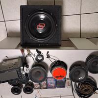 Impianto audio per auto