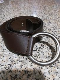 cintura in pelle Promod con fibbia in metallo 