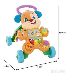 Fisher-Price Cagnolino Primi Passi Spingibile