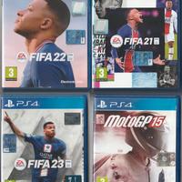 Giochi ps4, Fifa 21 - Fifa 22 - Fifa 23 - Moto GP