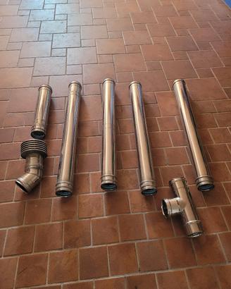 Canna Fumaria Inox Doppia Parete 80/100 