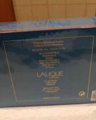Set profumi mignon collezione Lalique Paris 