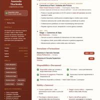 Cameriera ai piani-metro-a/b min 6 ore