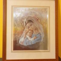 Quadro Madonna con bambino