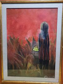 Dipinto Olio Eliano Fantuzzi 50x70