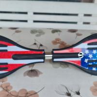 Waveboard Skateboard con bandiera americana