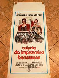 locandina film COLPITA DA IMPROVVISO BENESSERE 