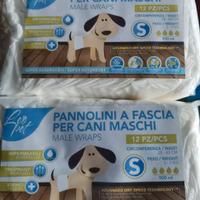 pannolini a fascia per cani maschi tg. S