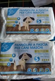 pannolini a fascia per cani maschi tg. S