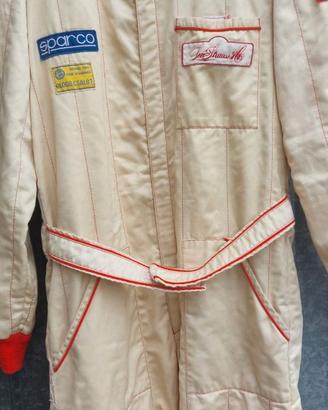 Tuta rally sparco norme fia 1986