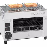 MILANTOAST TOSTIERA A 2 POST INOX PROFESSIONALE