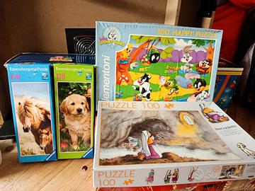 Lotto 4 Puzzle Bambini