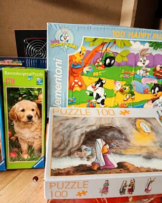 Lotto 4 Puzzle Bambini