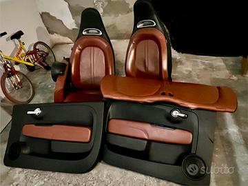 Sedili in pelle 500 abarth