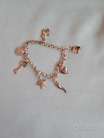 Bracciale in argento 925 con ciondoli