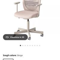 Sedia da ufficio IKEA flintan