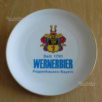 Piatto Seit 1791 WERNERBIER Poppenhausen /Bayern