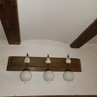 Set 3 Lampade da Parete con Finiture in Ceramica