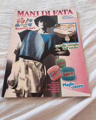 Rivista Vintage Mani DI Fata Maggio 1985