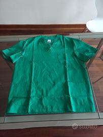 Divisa per sanitari verde - Taglia S