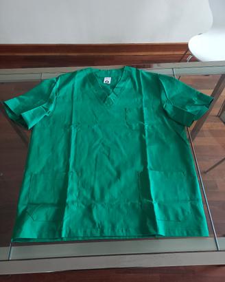 Divisa per sanitari verde - Taglia S
