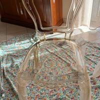 4 Sedie Biscottini in policarbonato NUOVE