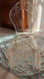 4 Sedie Biscottini in policarbonato NUOVE