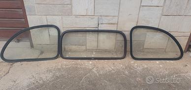 Vetri posteriori originali Fiat 500 d'epoca