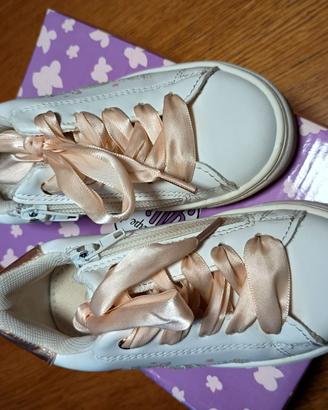 Sneakers bambina n°27 colore bianco