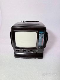Mini tv vintage con radio AM/FM anni '80