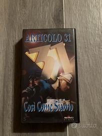 Vhs Articolo 31 “ Cosi come siamo “
